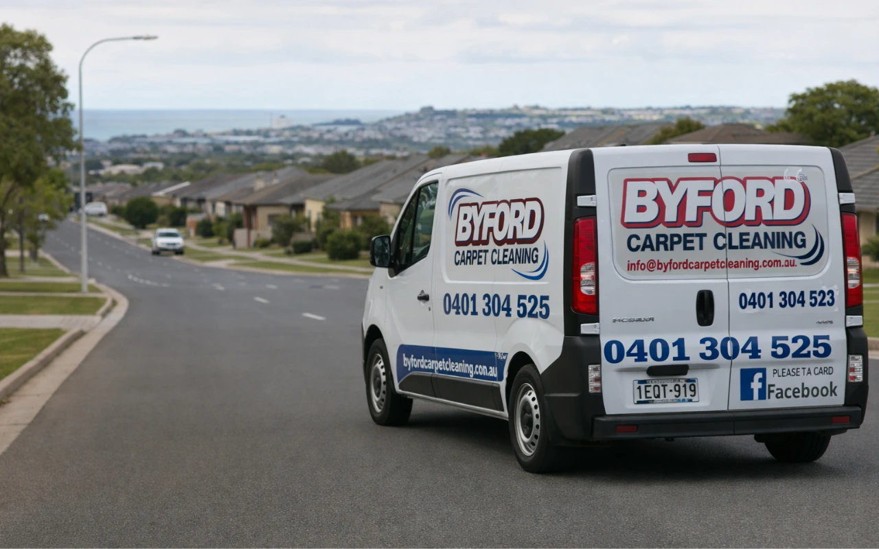 Byford Carpet Cleaning service van covering Perth and surrounds