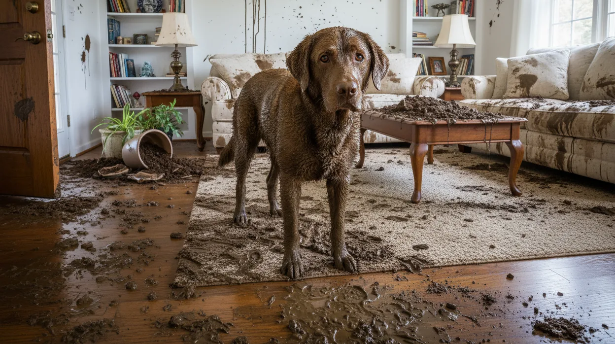 Fresh, clean carpet after professional pet stain and odour treatment